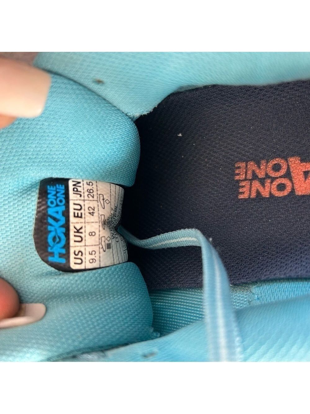 Hoka One One 1110519 Running Shoes for Women, Size 9.5US - Blue - Picture 9 of 9